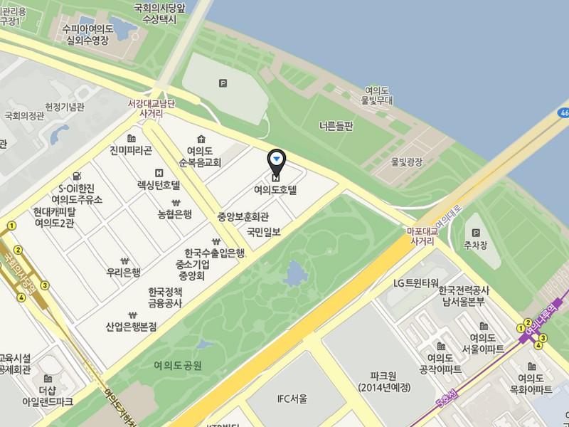 여의도 호텔 시설
