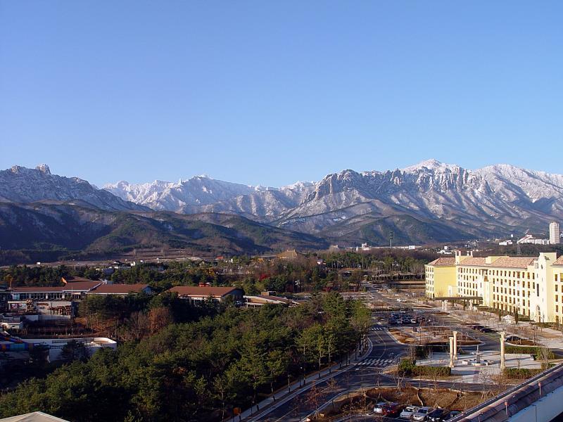 한화리조트 설악 쏘라노 전경